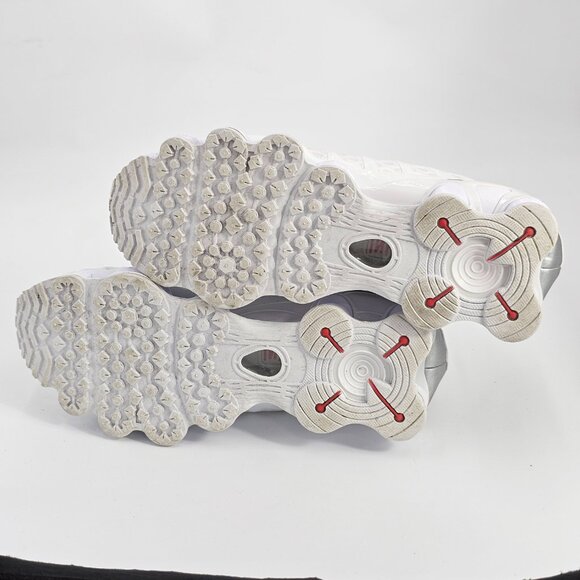 NIKE AV3595-100 SHOX TL WHITE/SILVER MENS SNEAKER SIZE US 9.5 - Picture 4 of 4